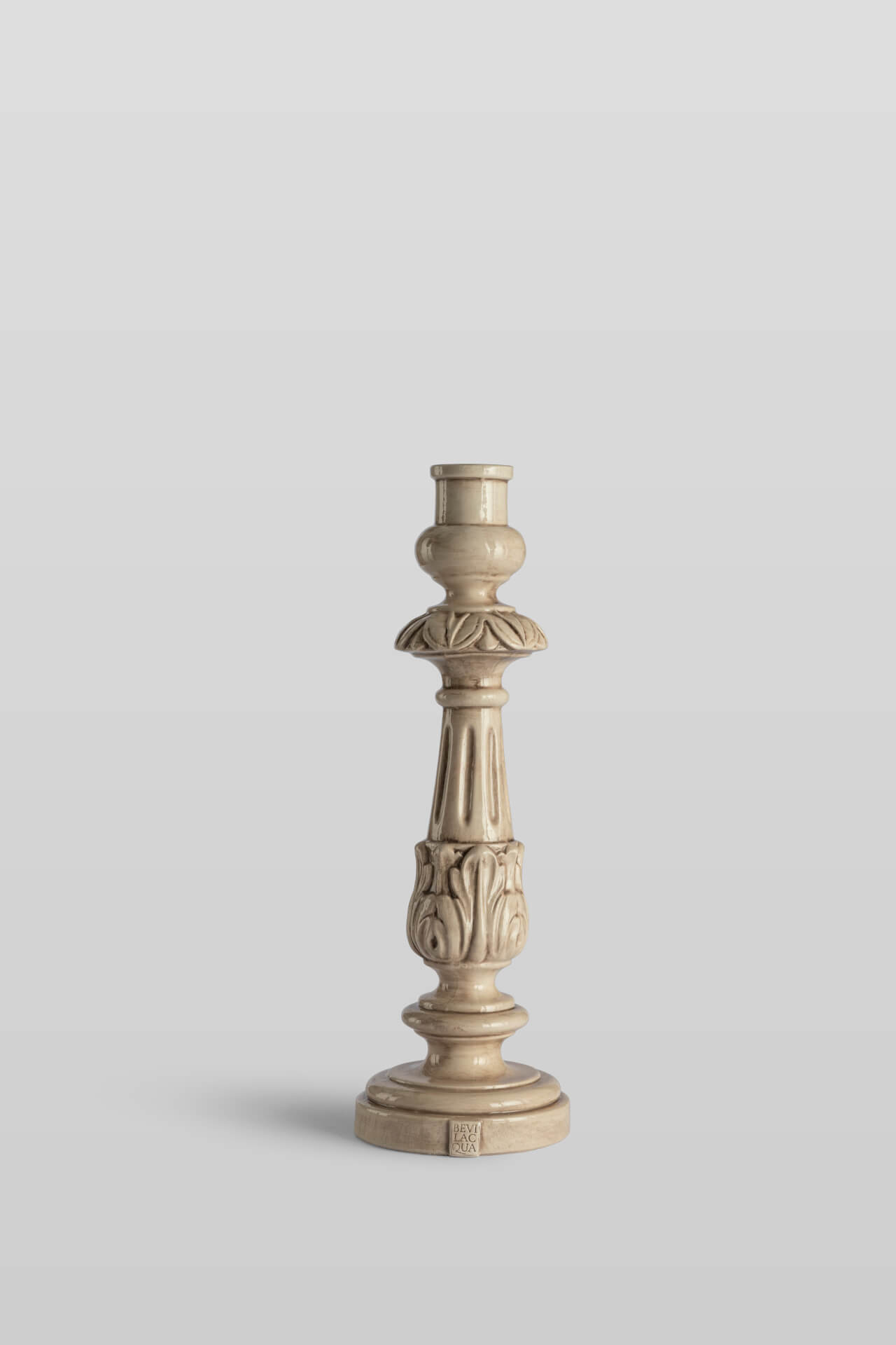 Candelabro Barocco 1 Fuoco Liscio — foto 1
